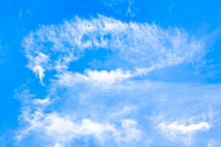 Blue sky.の写真素材