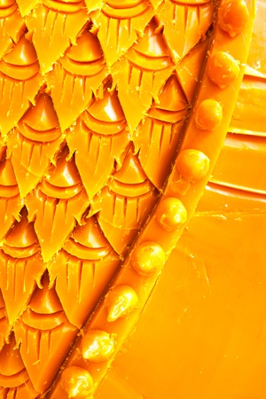 Thai style molding art in Candle Festival at Ubonratchathaniの写真素材