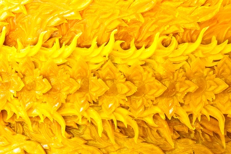 Thai style molding art in Candle Festival at Ubonratchathaniの写真素材
