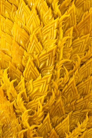 Thai style molding art in Candle Festival at Ubonratchathaniの写真素材