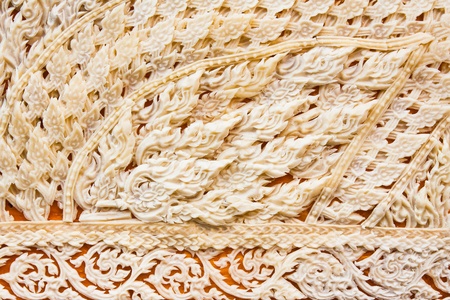 Thai style molding art in Candle Festival at Ubonratchathaniの写真素材