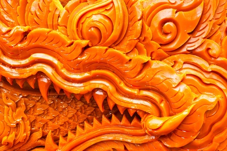 Thai style molding art in Candle Festival at Ubonratchathaniの写真素材