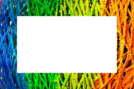 Colorful framの写真素材