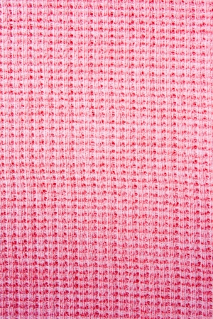 Close-up pink  fabric textile texture for backgroundの写真素材