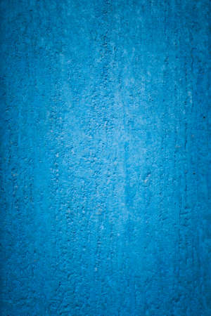 Old cracked painted texture. Rusty blue wood. Grunge background.の写真素材