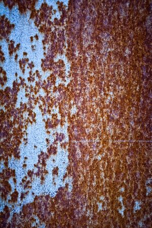 A background image of a rusty steel plateの写真素材