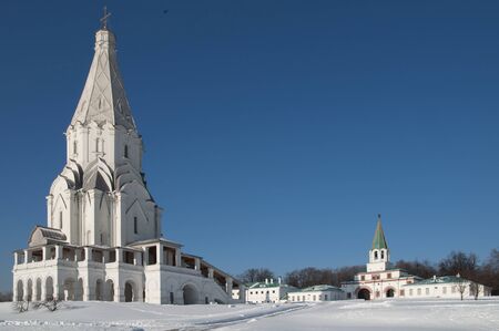 Kolomenskoe maner  Moscow  Russiaのeditorial素材