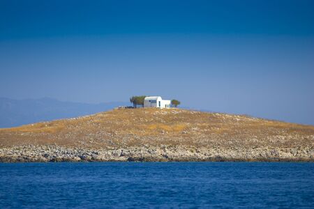 Mediterranean desert island Kos Greeceの写真素材