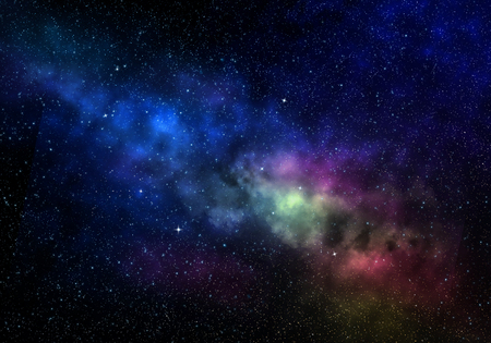 The Milky Way Galaxyの写真素材