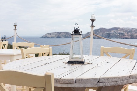 Your table in the cafe