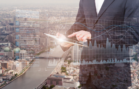 A successful business conceptの写真素材