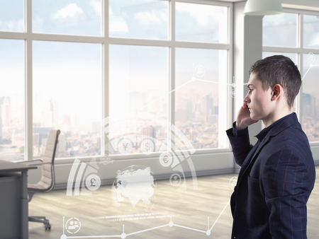 A successful business conceptの写真素材