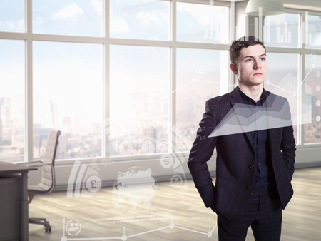 A successful business conceptの写真素材