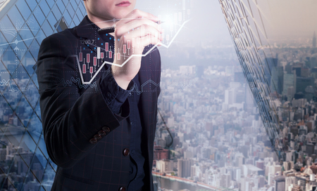 A successful business conceptの写真素材