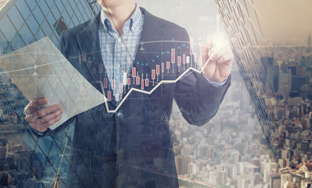 A successful business conceptの写真素材