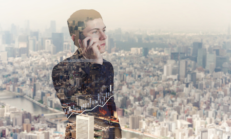 A successful business conceptの写真素材