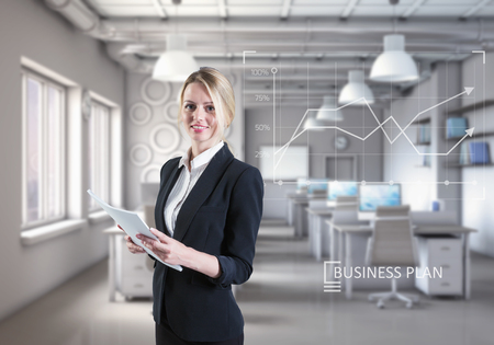 A successful business conceptの写真素材