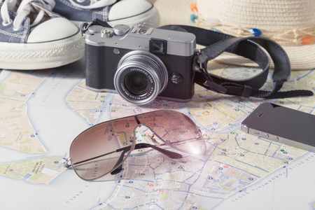 Travel planning conceptの写真素材
