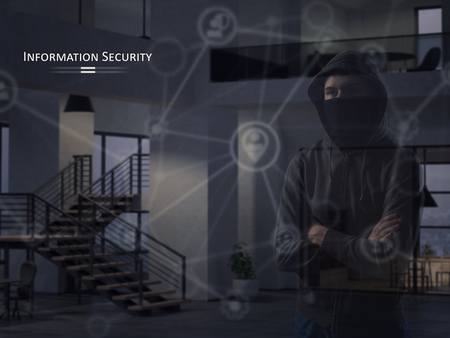 Information Security Concept. Protect your personal information.の写真素材