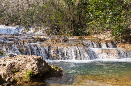 Kursunlu Waterfalls in Antalya, Turkey. Kursunlu selalesiの写真素材