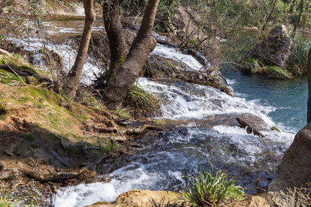 Kursunlu Waterfalls in Antalya, Turkey. Kursunlu selalesiの写真素材