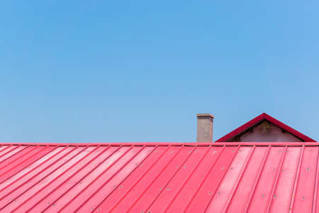 Red roofの写真素材