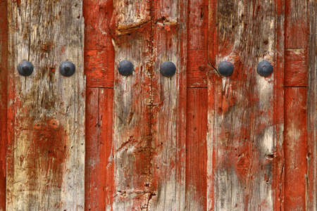 close-up picture of an ancient door taken around SalamancaÂ´s  Cathedral in Spainの写真素材