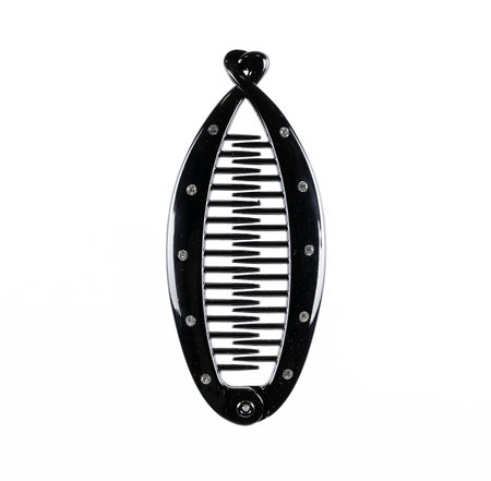 Hair comb isolated on a white backgroundの写真素材