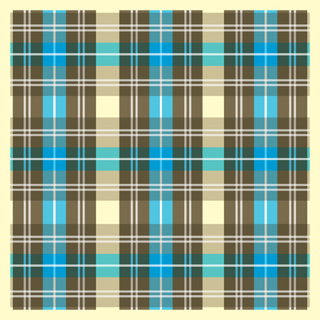 Tartan pattern. Scottish traditional square fabric vector pattern.のイラスト素材