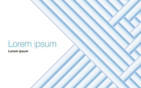 Background with abstract stripes and lines. Business presentation title cover slide design. Vector illustrationのイラスト素材