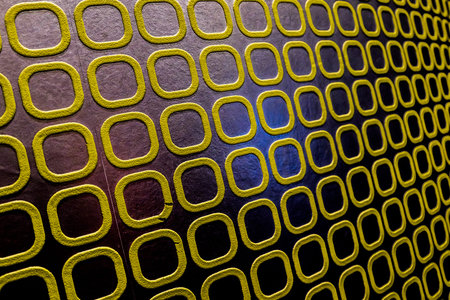 Gold wall pattern shiny background modern style