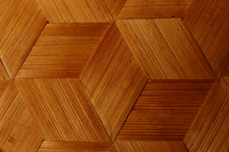 Wicker is handmade in Thailand, the local beautiful paintings rare.の写真素材