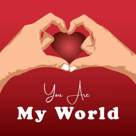Valentine's day love card design,のイラスト素材
