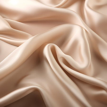 Smooth elegant golden silk can use as wedding background. In Sepia toned. Retro styleの素材