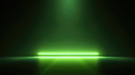Solid neon green background glowing with intensity, suitable for bold digital themesの素材
