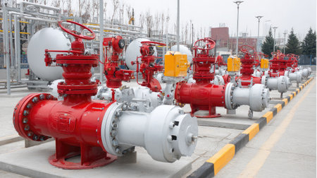 Insulated pressure vessels and regulators in a geothermal power stationの素材