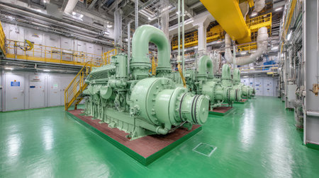 Hydrogen cooling system for generators in a nuclear power plant environmentの素材