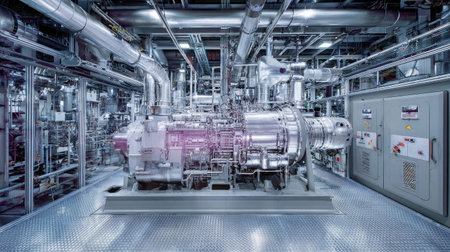 Robotic inspection system operating inside a closed-loop power turbine unitの素材