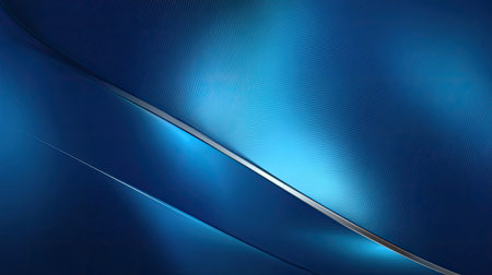 This captivating abstract image features smooth blue waves and gentle curves, creating a serene and elegant backdrop for various creative projects.の素材