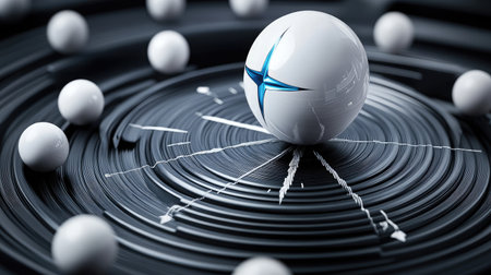 A compass pointing north, symbolizing guidance and direction in leadershipの素材