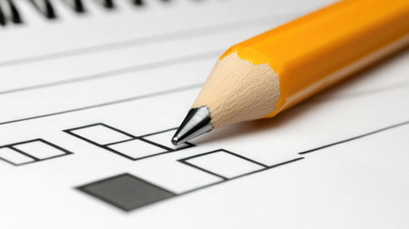 A project task list with priorities assigned, representing task management and organizationの素材