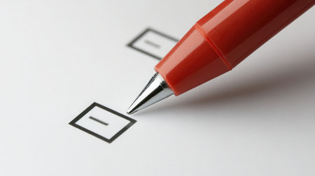 A project change request form, symbolizing the process of managing alterationsの素材