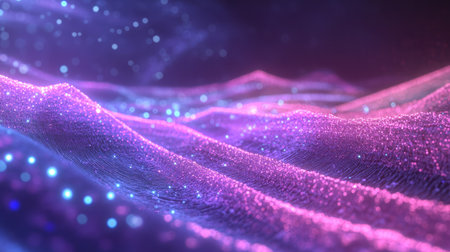 Visualization of a nanoscale plasmonic device, representing manipulation of light at the nanoscale.の素材