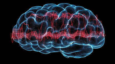 A speech-to-text transcription interface processing audio files, exemplifying machine learning in language processing.の素材