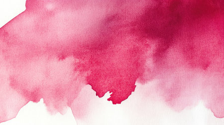 An abstract watercolor painting with various shades of red blending seamlessly, creating a soft and artistic background.の素材