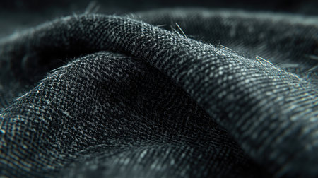 A mesmerizing close-up of textured fabric showcases intricate details and patterns, perfect for fashion or home decor inspiration and modern design projects.の素材