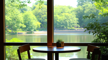 Enjoy a peaceful cafの素材