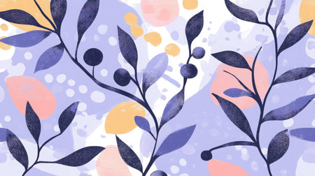 Bright periwinkle flat background to bring a soft yet modern color splash to creative visualsの素材