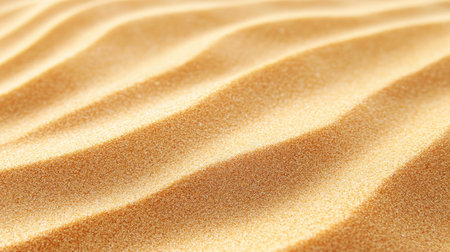 A rich golden sand dune with soft, elegant textures.の素材