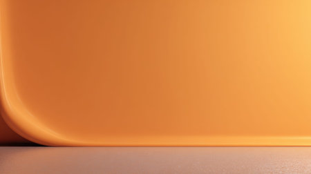 A captivating soft orange background with gentle curves, providing a modern and warm aesthetic perfect for various design projects and creative applications.の素材